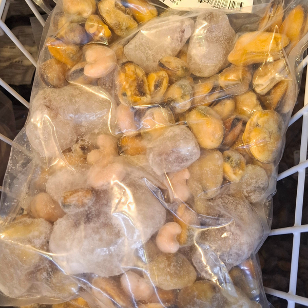 Surtido de mariscos premium en bolsa