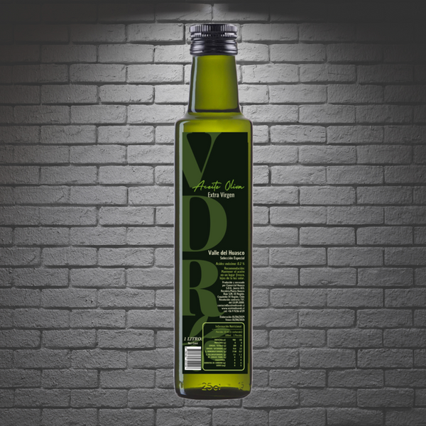 botella de aceite de oliva extra virgen de 1000cc
