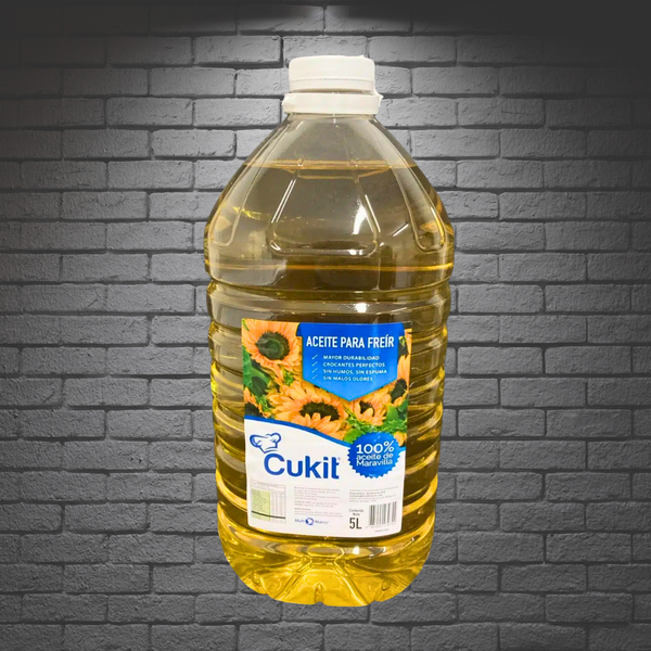 bidon de aceite de maravilla para freir