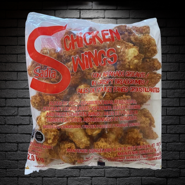 Bolsa de 2kg de Alitas de Pollo Rebosadas