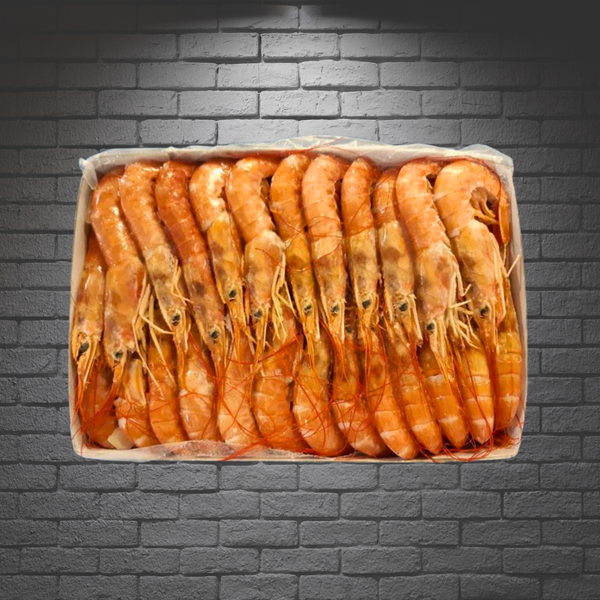caja de langostinos de 2kg