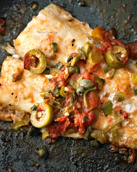 Filete de cojinova cocinada