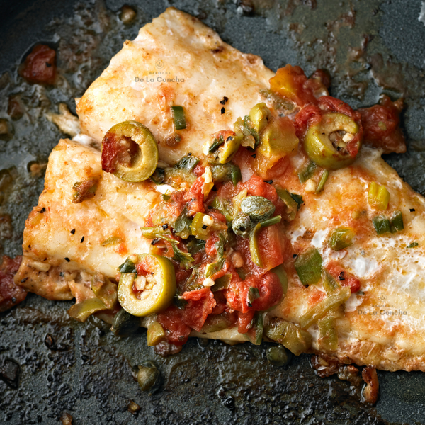 Filete de cojinova cocinada