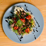 ensalada con aceto balsamico Antichi Colli