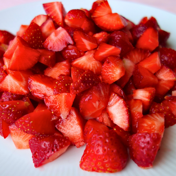 Frutilla picada