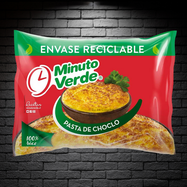 Envase de pasta de choclo