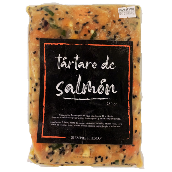 Salmón Natural Tártaro 250g