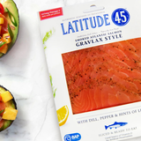 Salmon ahumado al frio marca Latitude 
