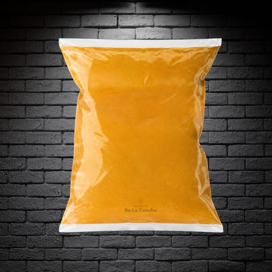 Bolsa de pulpa de lúcuma congelada de 1 kg