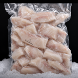 Recorte de reineta congelada 500g en bolsa al vacío sobre hielo